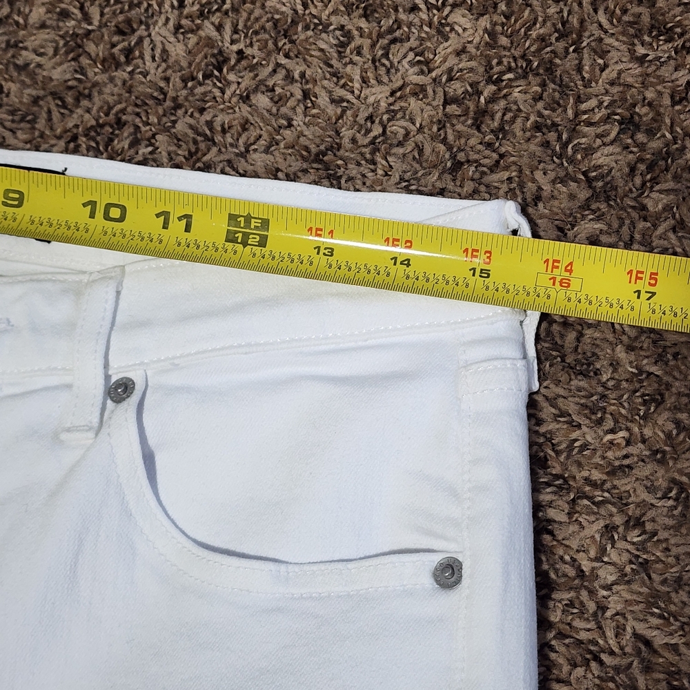 Veronica Beard White Flare Jeans Size 30 - Picture 8 of 10